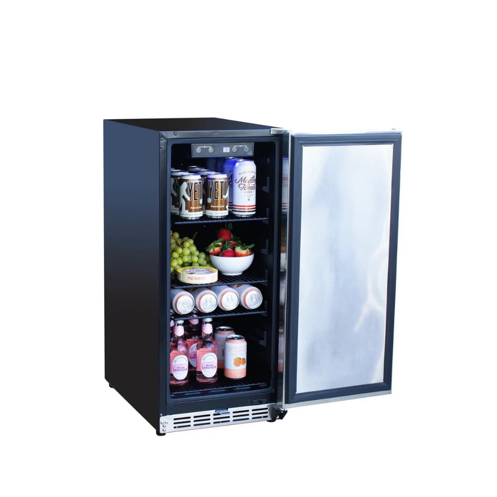 Summerset 15" Outdoor Rated Fridge w/ Stainless Door