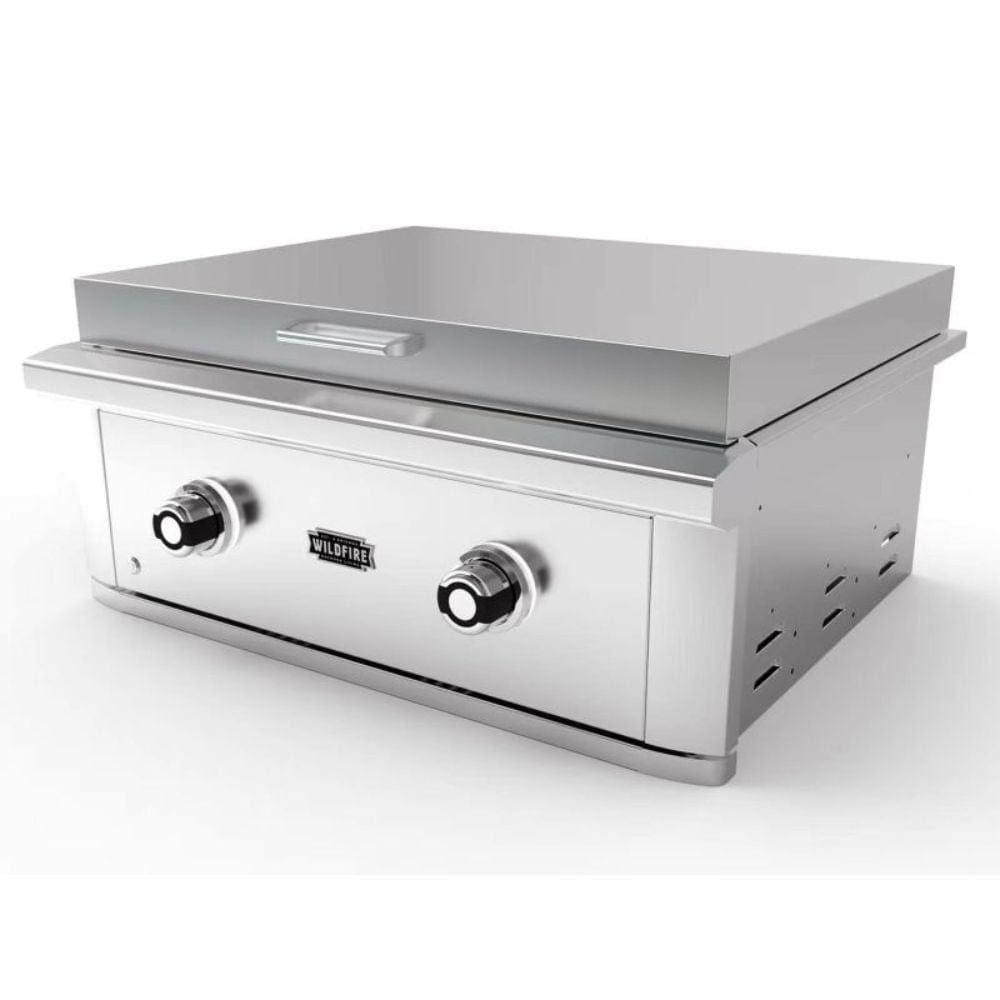 Wildfire Ranch PRO 30" Built-In Stainless Steel Side Griddle (2 Burner)