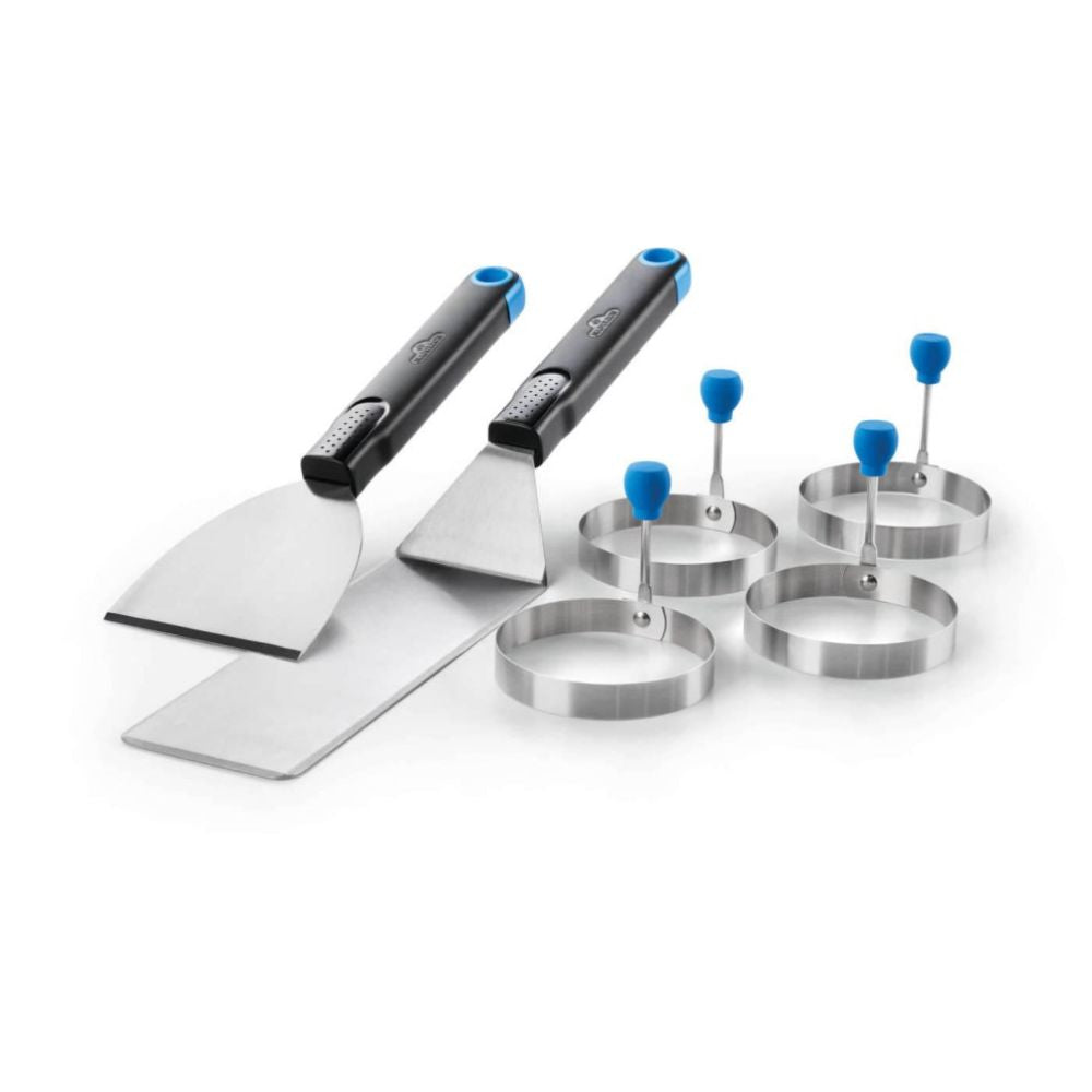 Napoleon Breakfast Toolset with 4 Egg Rings