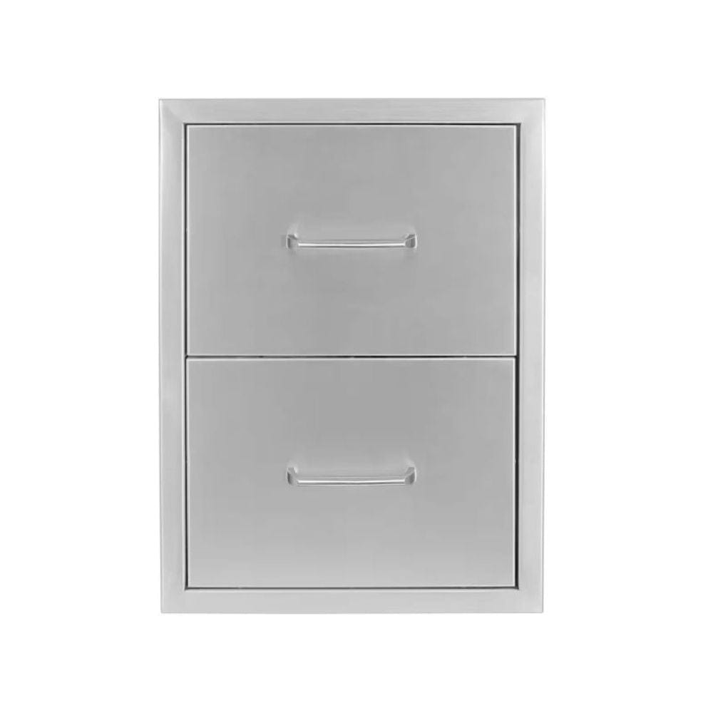 Wildfire 16" X 22" Double Access Stainless Steel Drawer