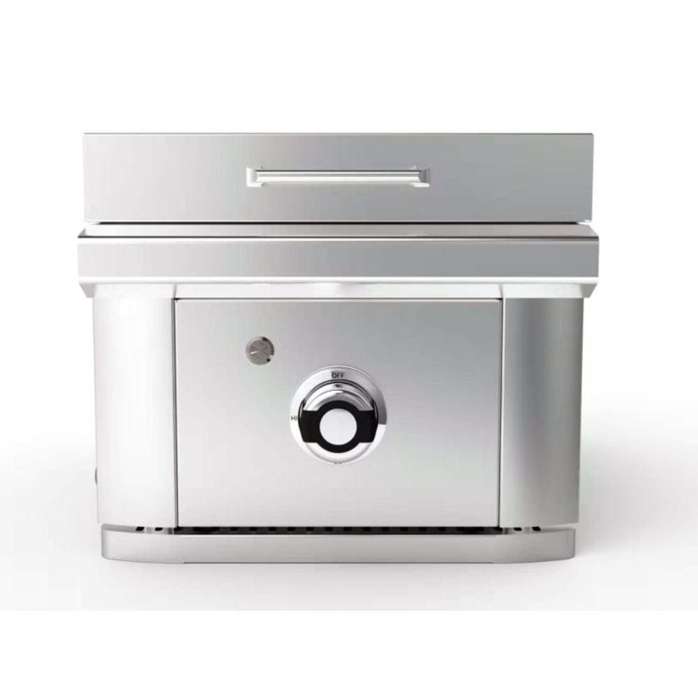 Wildfire Ranch PRO 15" Built-In Stainless Steel Side Griddle (1 Burner)