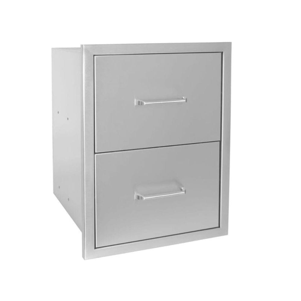 Wildfire 16" X 22" Double Access Stainless Steel Drawer