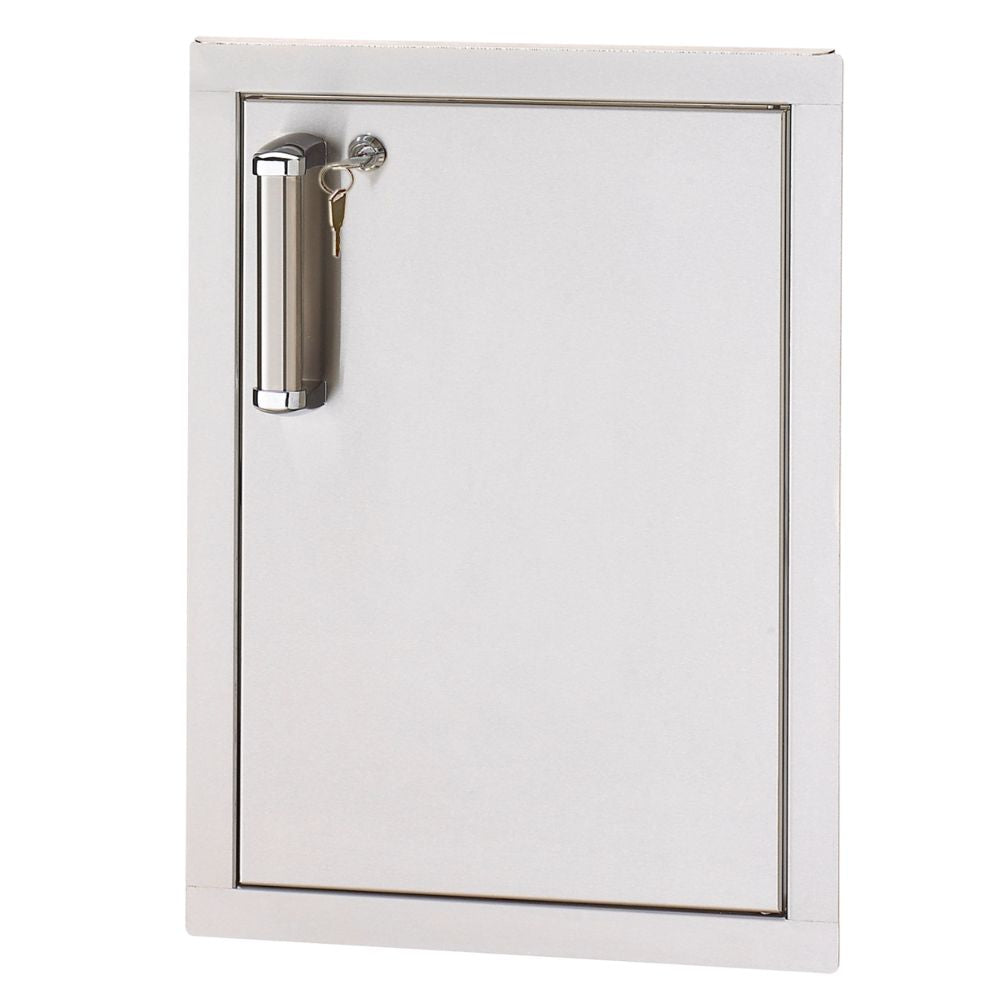 Fire Magic 14" Premium Flush Vertical Single Access Door with Lock