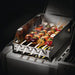 Napoleon Sizzle Zone™ Burner Windshield and Skewer Rack - Large Lifestyle