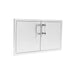 36" Double Access Doors by American Made Grills Side View