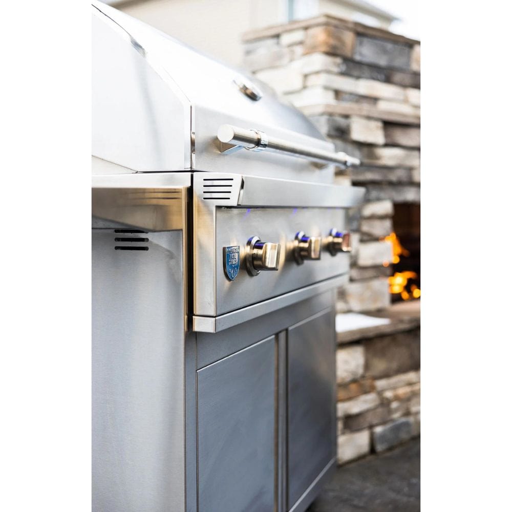 AMG Atlas Freestanding 36" Gas Grill (3 Burners)