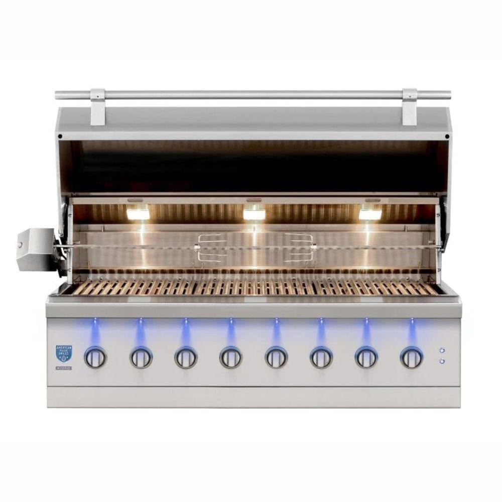 AMG Encore 54" Hybrid Grill 3-Piece Gas Outdoor Kitchen Package (7 Burner)