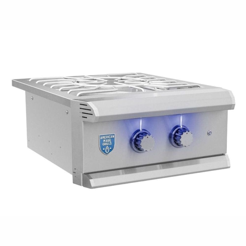 AMG Encore 54" Hybrid Grill 3-Piece Gas Outdoor Kitchen Package (7 Burner)