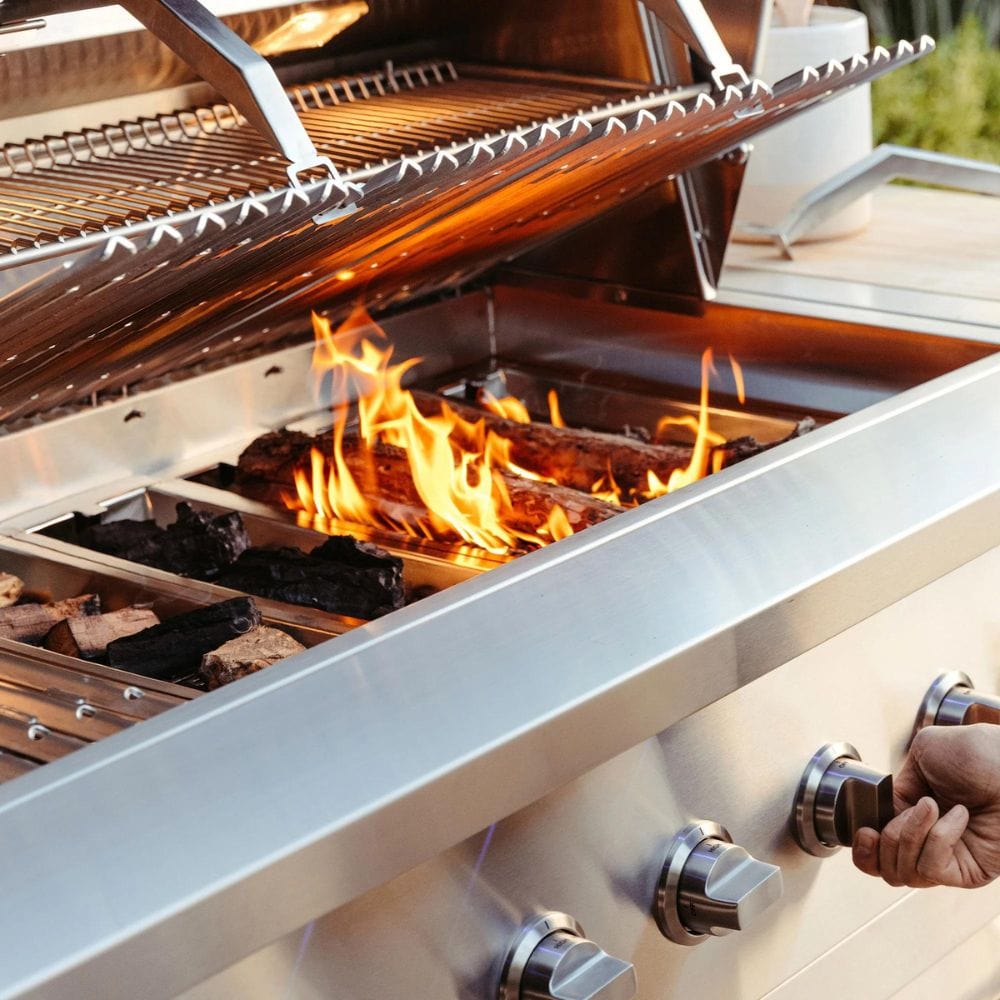 Encore Freestanding 54" Hybrid Grill (8 Burner) by American Made Grills Knobs