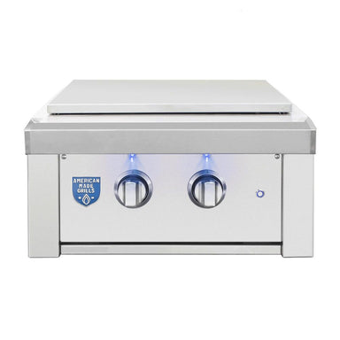 Estate Built-In Power Burner by American Made Grills with Cover