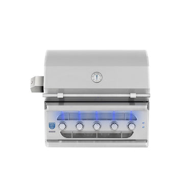 Muscle 36" Hybrid Grill (5 Burner) by American Made Grills Front View