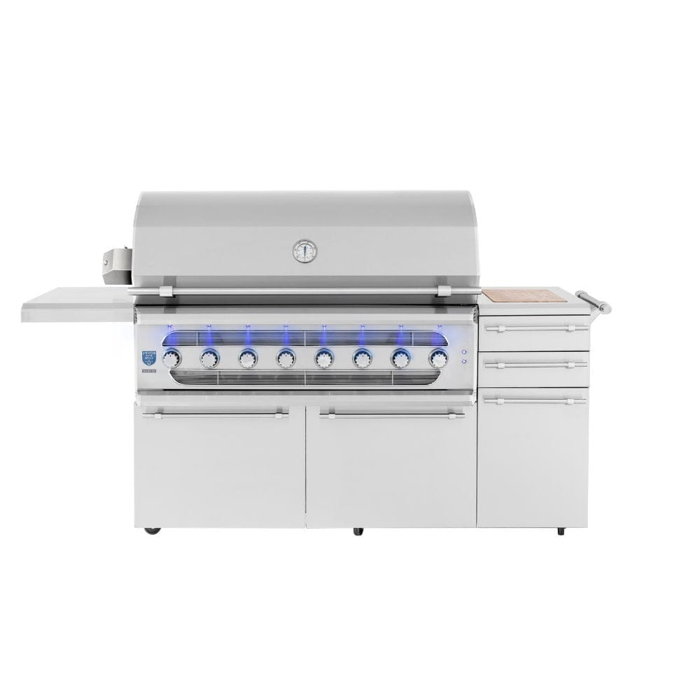 Muscle 54" Freestanding Hybrid Grill (8 Burner) by American Made Grills Main Image