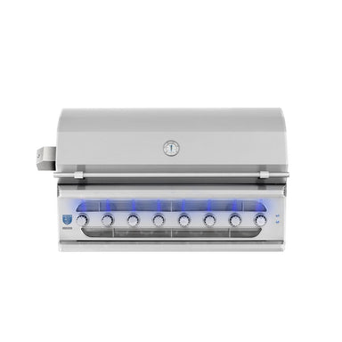 Muscle 54" Hybrid Grill (8 Burner) by American Made Grills Front View