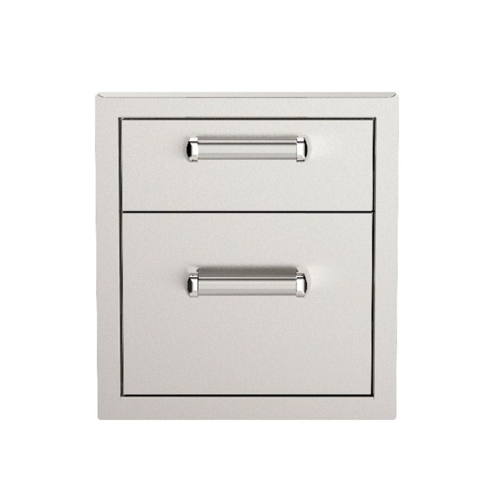 Fire Magic 14" Premium Flush Double Access Drawer w/ Soft Close