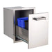 Fire Magic 14" Premium Flush Trash Cabinet w/ Soft Close Open