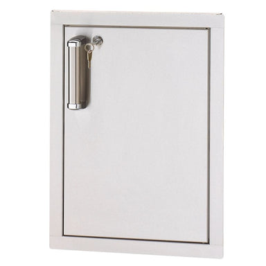 Fire Magic 17" Premium Flush Vertical Single Access Door with Lock Right
