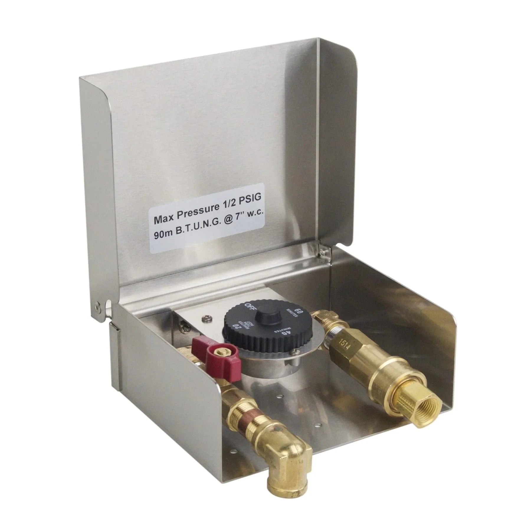 Fire Magic 8" Gas Connection Box With 1-Hour Timer and Quick Disconnect