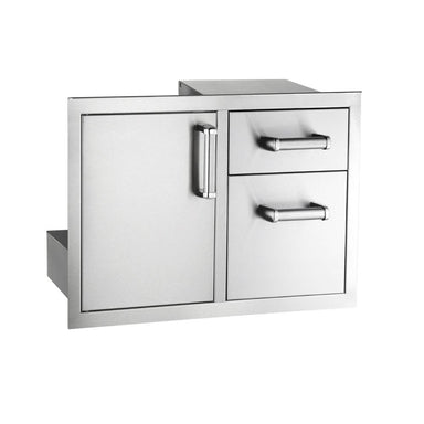 Fire Magic Access Door With Double Drawer Combo