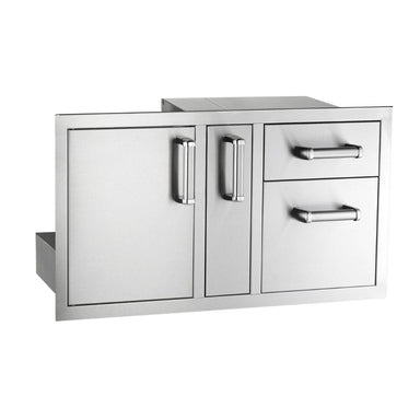 Fire Magic Access Door With Platter Storage & Double Drawer Combo