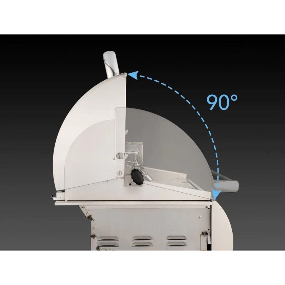 Fire Magic Aurora A540i 30" Built-In Gas Grill with Analog Thermometer (3 Burner) 90 Degree Hood