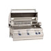 Fire Magic Aurora A540i 30" Built-In Gas Grill with Infrared Burner & Analog Thermometer (3 Burner) Open Hood