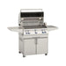 Fire Magic Aurora A660s 30" Freestanding Gas Grill w/ Rotisserie, Infrared Burner, Single Side Burner & Analog Thermometer Open Hood