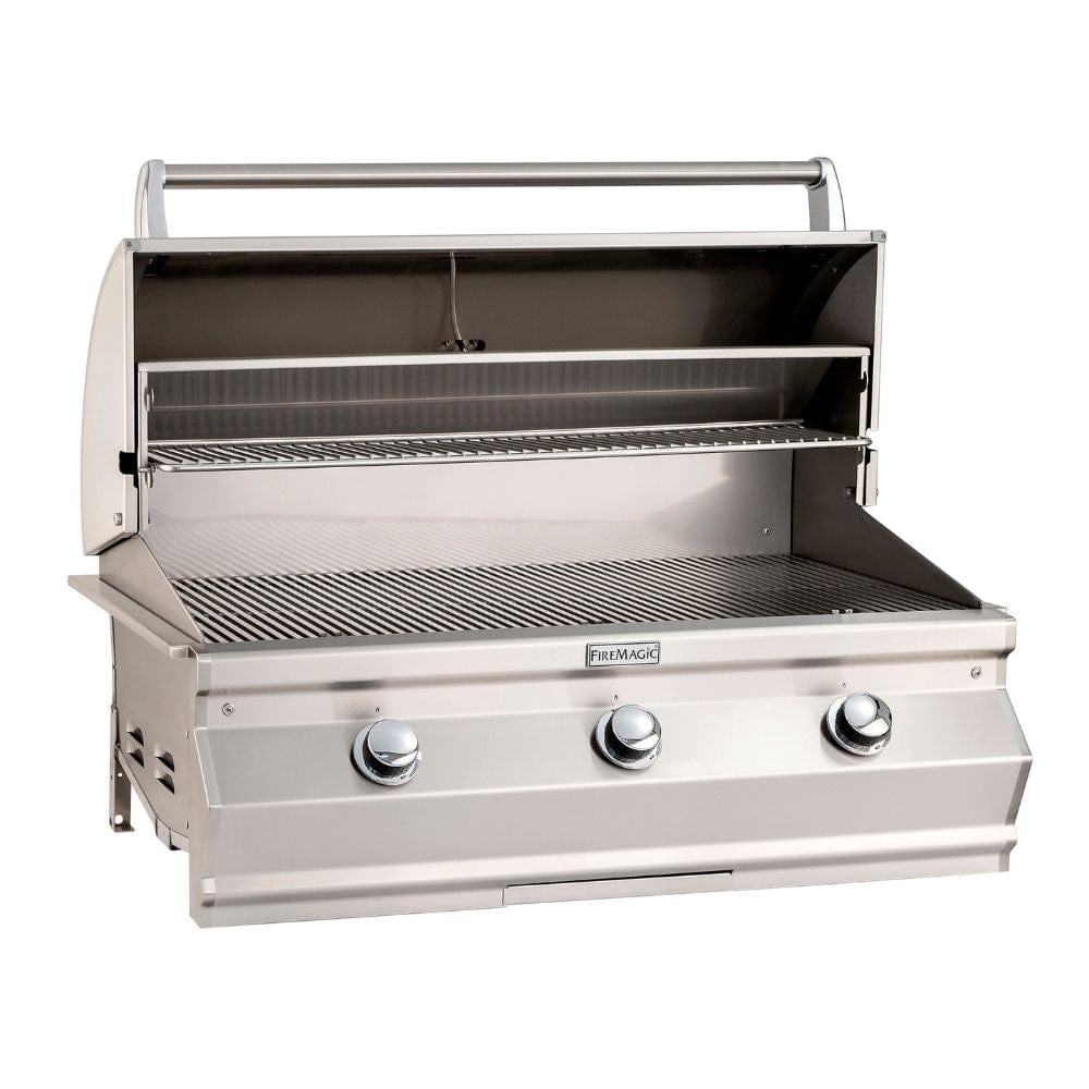 Fire Magic Choice Multi-User CM650i 36" Built-In Grill with Analog Thermometer (3 Burner) Open Hood