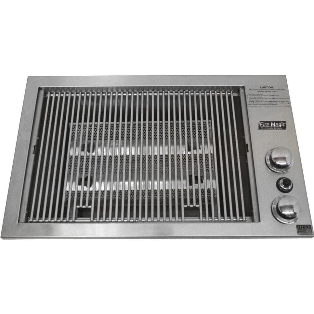 Fire Magic Deluxe Legacy 24" Drop-In Countertop Gas Grill (2 Burner)