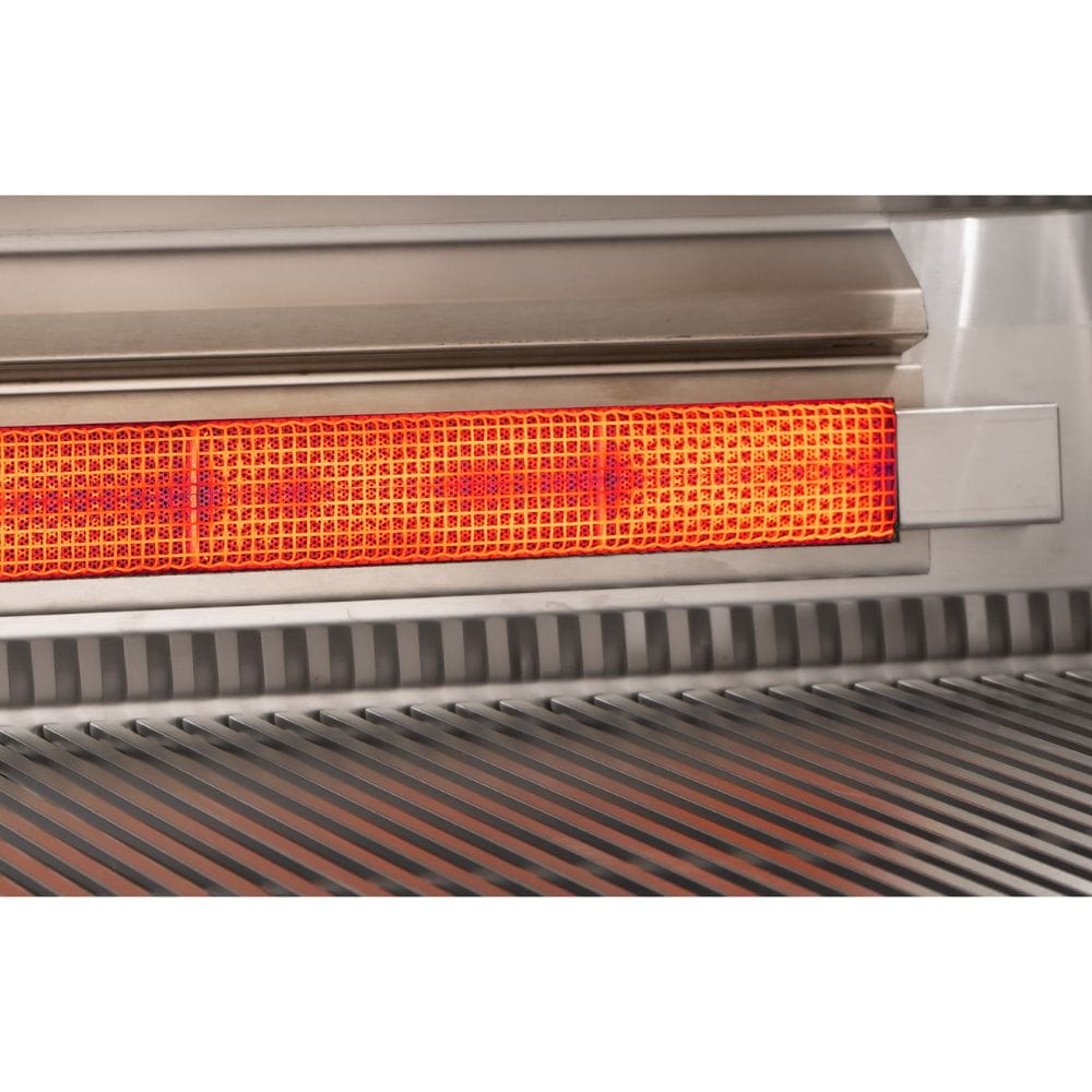 Fire Magic Echelon Diamond E1060I 48" Built-In Gas Grill w/ Infrared Burner, Rotisserie &amp; Digital Thermometer (4 Burner) Recessed Infrared Backburner