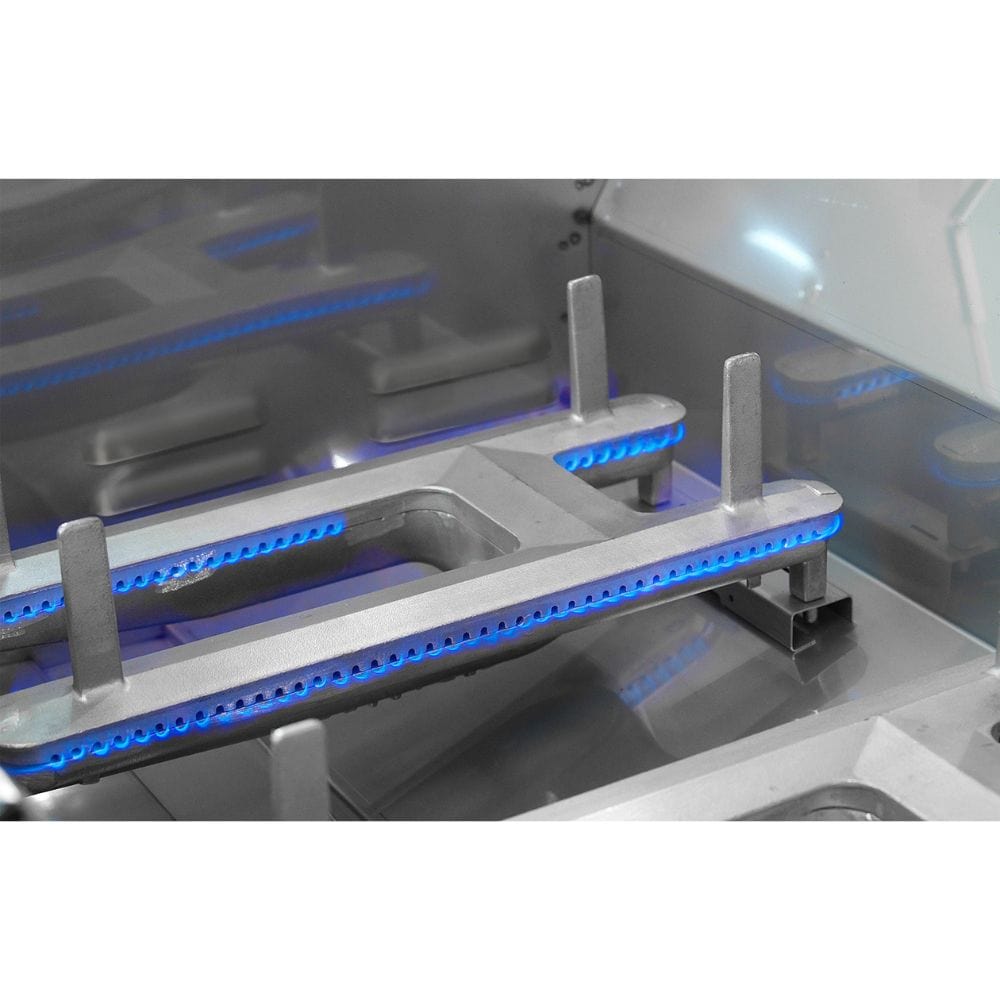 Fire Magic Echelon Diamond E1060i 48" Built-In Gas Grill w/ Infrared Burner, Rotisserie, Digital Thermometer & Magic View Window (4 Burner) Cast Stainless Steel Burner