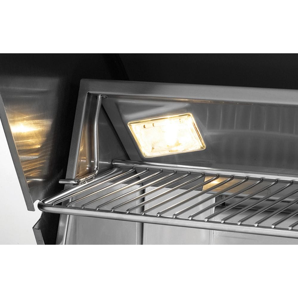 Fire Magic Echelon Diamond E1060i 48" Built-In Gas Grill w/ Infrared Burner, Rotisserie, Digital Thermometer & Magic View Window (4 Burner) Halogen Lights