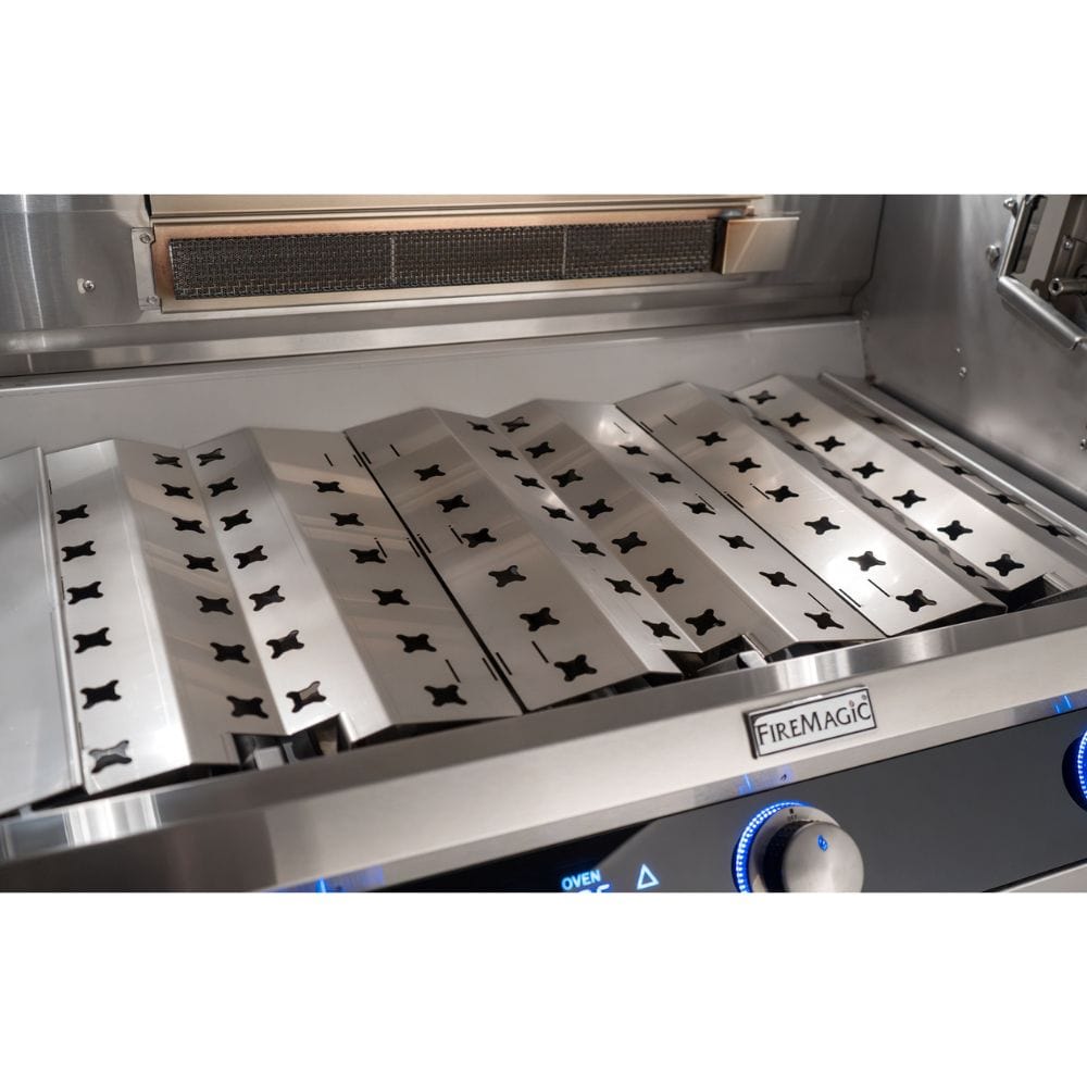 Fire Magic Echelon Diamond E1060i "A" Series 48" Built-In Gas Grill w/ Rotisserie & Analog Thermometer (4 Burners) Flavor Grids