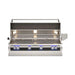 Fire Magic Echelon Diamond E1060i "A" Series 48" Built-In Gas Grill w/ Rotisserie & Analog Thermometer (4 Burners) Open Hood