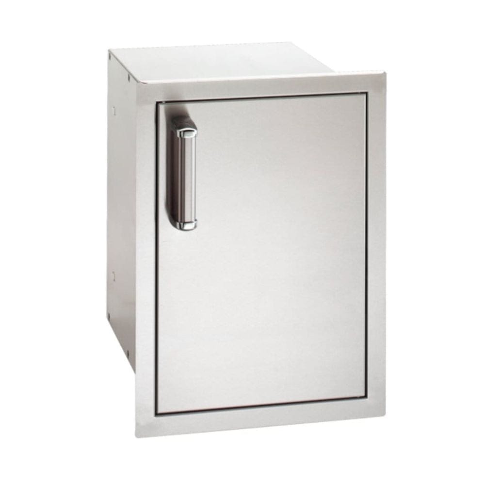 Fire Magic Flush Mounted 14 1/2" Single Door with Dual Drawers Right hinged