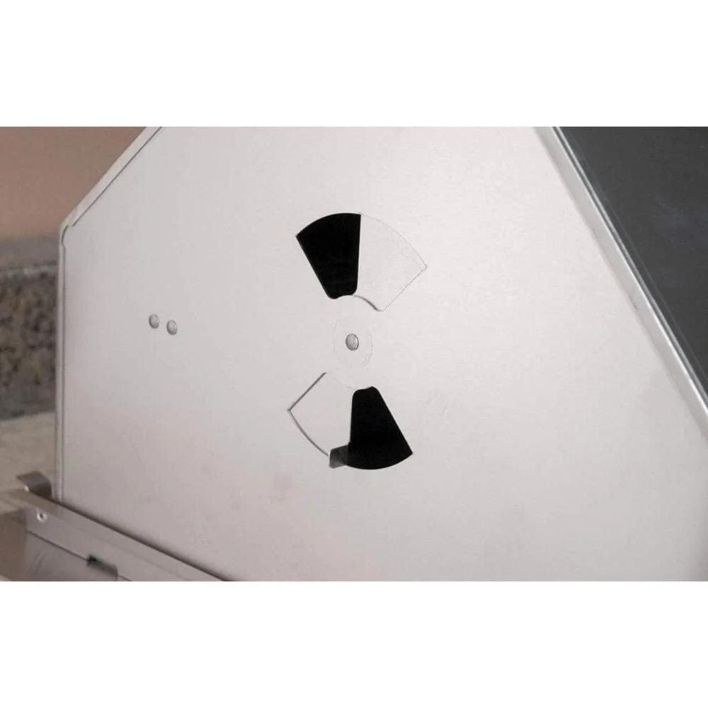 Legacy Stainless Steel 24" Patio Post Mount Charcoal Grill by Fire Magic Adjustable Hood Vents