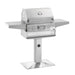 Legacy Stainless Steel 24" Patio Post Mount Charcoal Grill by Fire Magic Main Image
