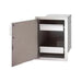 Fire Magic Select 14" Single Door with Dual Drawers Left Open