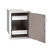 Fire Magic Select 14" Single Door with Dual Drawers Right Open