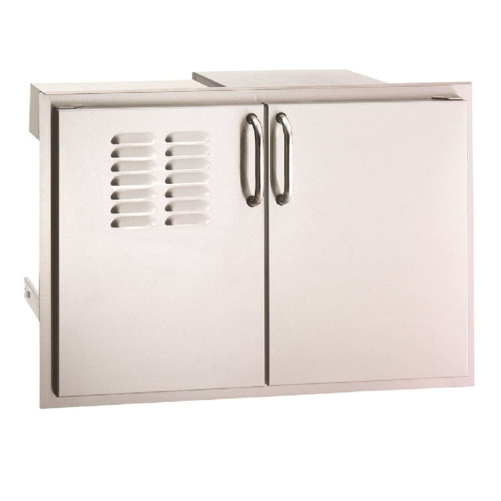 Fire Magic Select 30" Double Access Door with Drawers And Propane Tank Storage