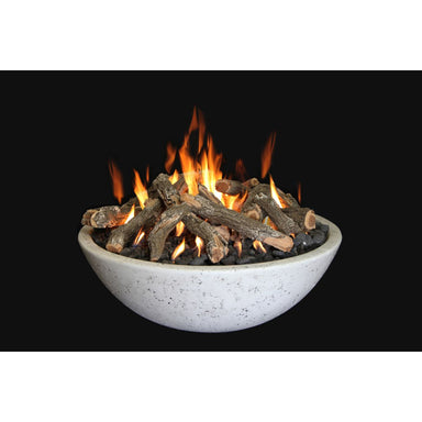 The Fire Bowl collection is constructed from GFRC (Glass Fiber Reinforced Concrete) with color dyed-through through &amp; molded off our proprietary designs