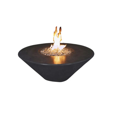 Introducing the Grand Canyon Olympus round gas fire pit table