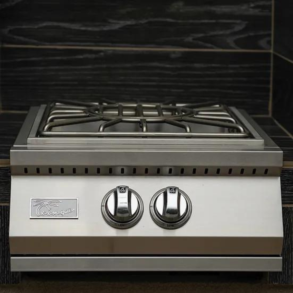 Kokomo Power Burner with Removable Grate for Wok