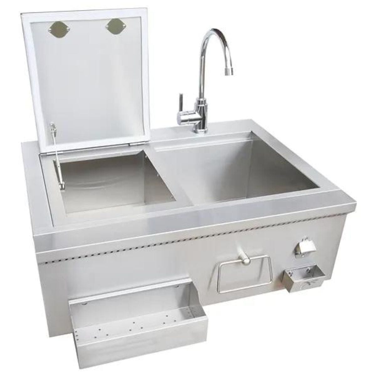 15"x15" Drop In Ice Chest Option Included