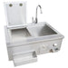 15"x15" Drop In Ice Chest Option Included