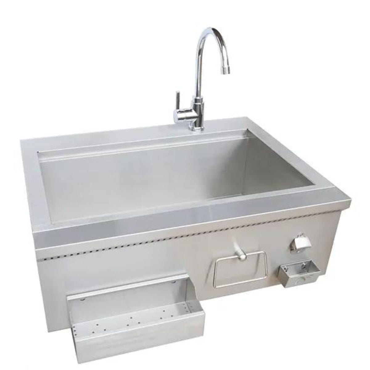 15"x15" Drop-In Sink Option Included