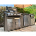 Combo Door and Drawers Under 5 Burner Pro BBQ Grill