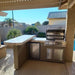 The amazing perks of Kokomo Aspen BBQ Island with 4 Burner Built In BBQ Grill.