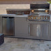 Good things Kokomo Bali 7'6" Island with Backsplash and Built In BBQ Grill can offer.
