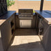 This BBQ Island has everything you need to entertain your guests.