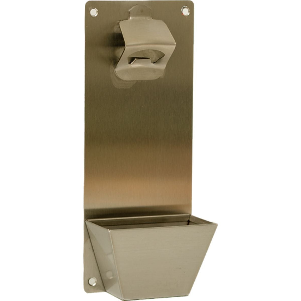 The Bottle Catch and Opener is constructed from durable and weather-resistant materials, making it perfect for outdoor use.